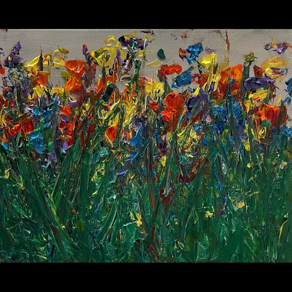 Other - “FIELD OF SUNSHINE” ORIGINAL ACRYLIC PAINTING